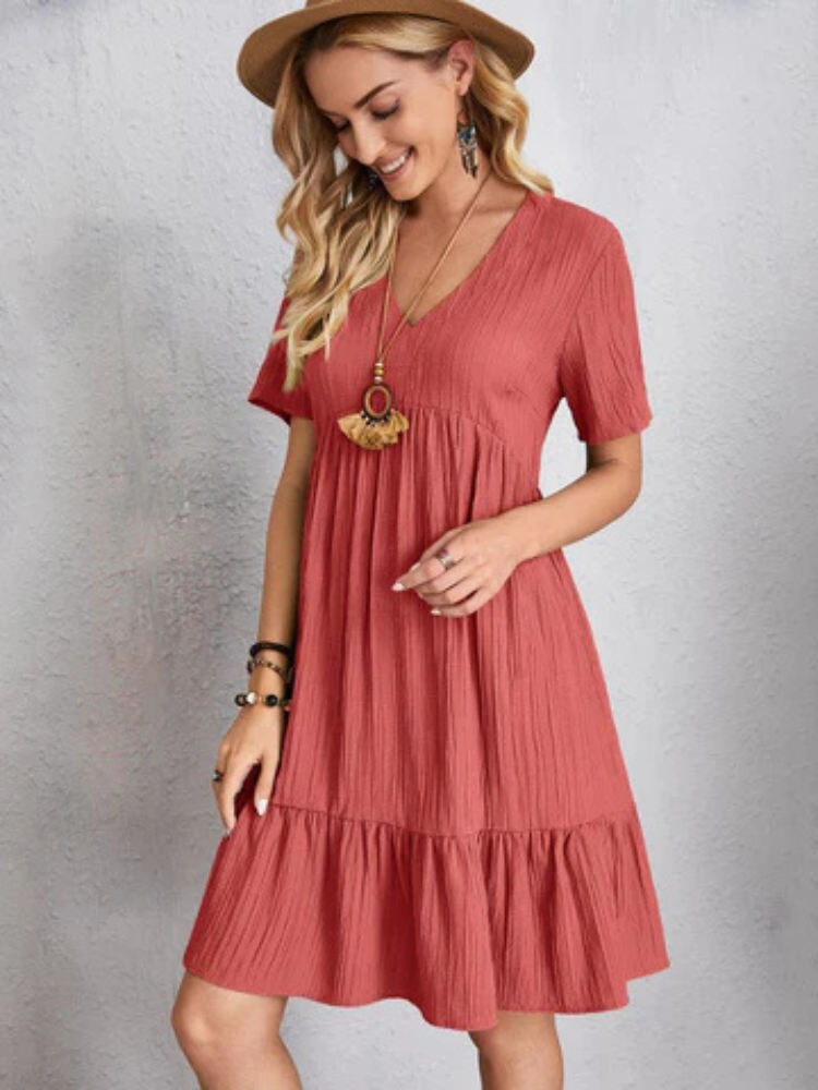 Vestido Corto Clásico Berenice - Pieza Exclusiva
