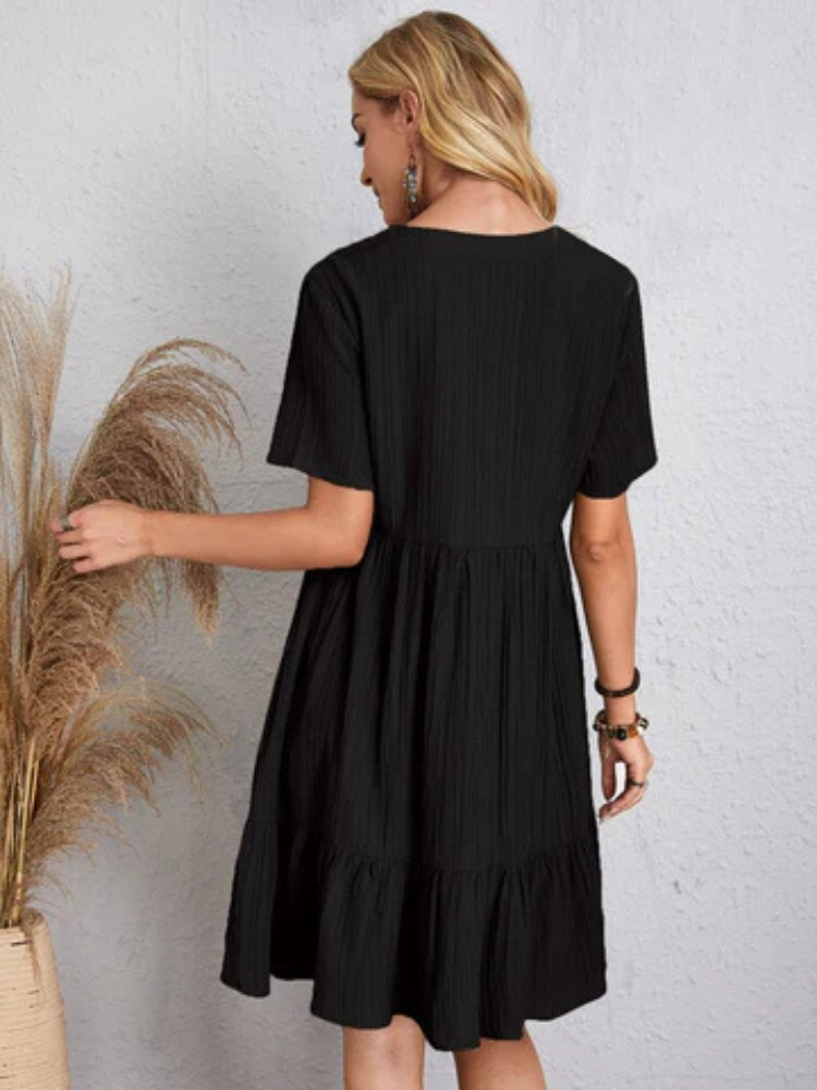 Vestido Corto Clásico Berenice - Pieza Exclusiva
