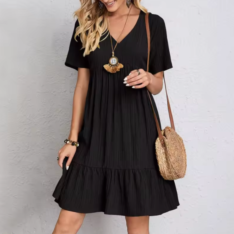 Vestido Corto Clásico Berenice - Pieza Exclusiva