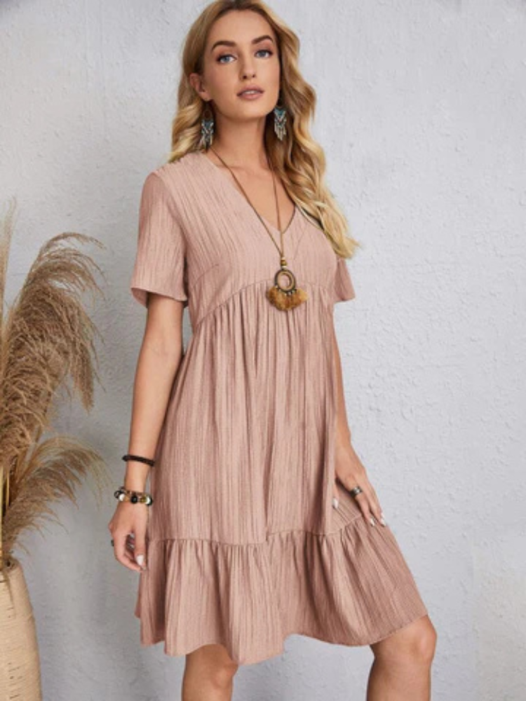 Vestido Corto Clásico Berenice - Pieza Exclusiva