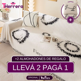 [Llevá 2 y Pagá 1] Funda para Sofá Rincón de Algodón Premium (¡Tu hogar merece lo mejor!) +REGALOS: 2 Almohadones