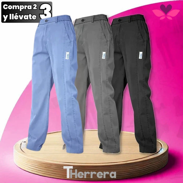 [Paga 2, Llévate 3] Pantalones Aurora de Seda y Poliéster Fría
