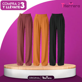 [Llevate 3 Pagá 2] Pantalón Femenino en Seda Hielo Aryendel (¡Encanto que Fascina!)
