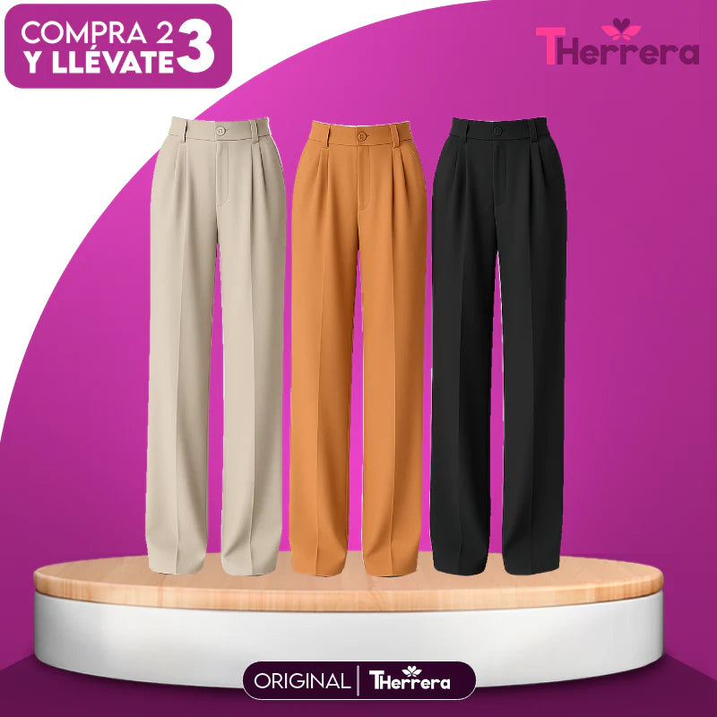 [Llevate 3 Pagá 2] Pantalón Femenino en Seda Hielo Aryendel (¡Encanto que Fascina!)