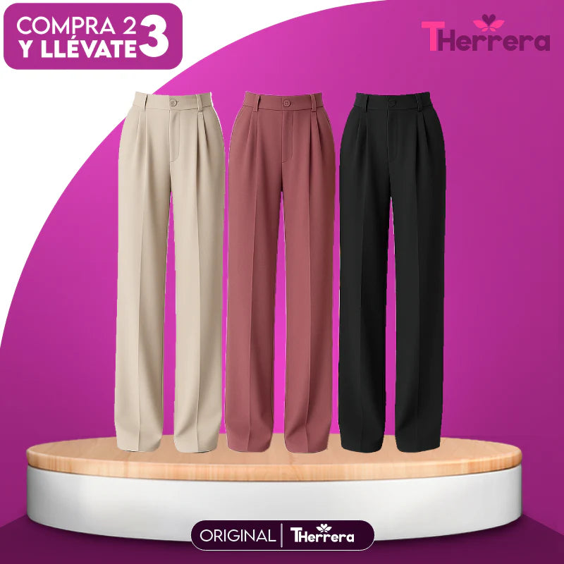[Llevate 3 Pagá 2] Pantalón Femenino en Seda Hielo Aryendel (¡Encanto que Fascina!)