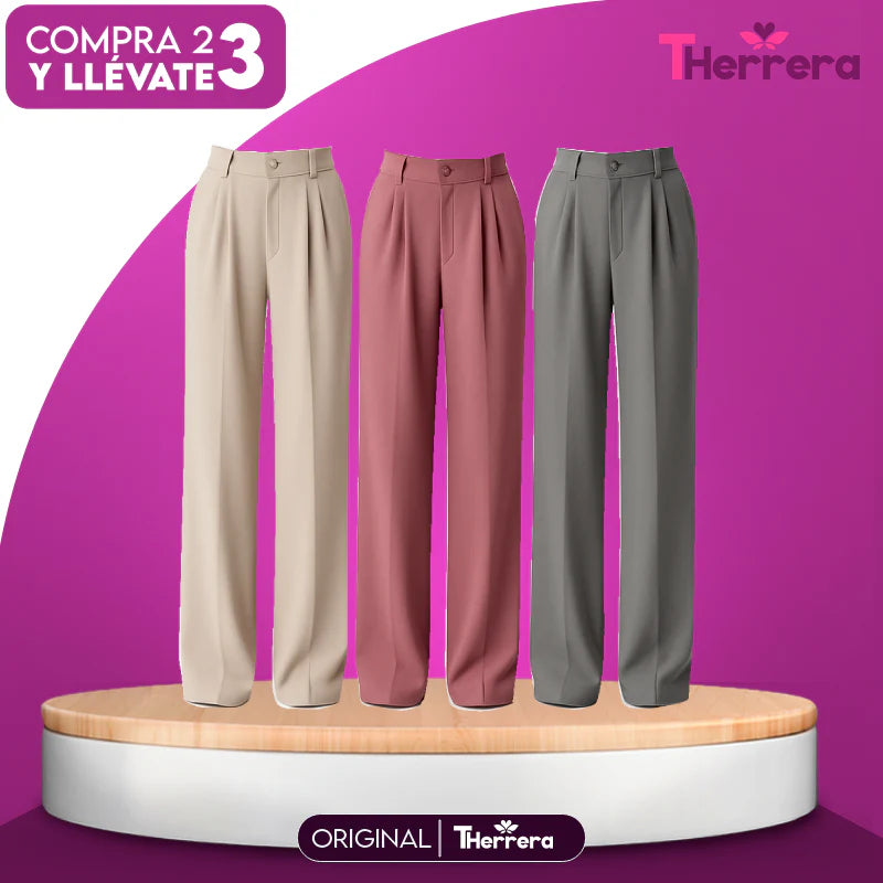[Llevate 3 Pagá 2] Pantalón Femenino en Seda Hielo Aryendel (¡Encanto que Fascina!)