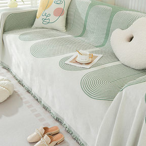 [Pagás 1, Te Llevás 2] Funda para Sofá Lana (¡Ligereza y Encanto que Transforman tu Sofá!) + REGALO: 2 Almohadones