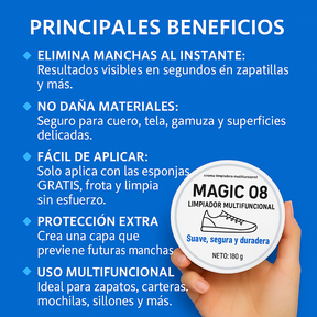 CERA LIMPIADORA MULTIFUNCIONAL | MAGIC 08