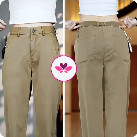 [Llevate 3 Pagá 2] Pantalón Femenino Luxe en Seda Hielo (¡La Más Buscada de 2025!)