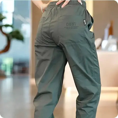 [Llevate 3 Pagá 2] Pantalóne Femenino Glamour en Seda Hielo (¡Estilo que nunca termina!)