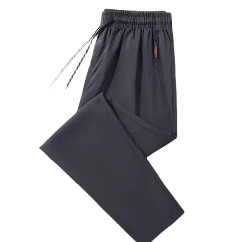 [Lleva 3 y paga 2] Pantalones de seda para hombre en color hielo (¡Comodidad y estilo incomparables!) +3 REGALOS: Reloj, Cinturón y Billetera