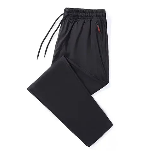 [Lleva 3 y paga 2] Pantalones de seda para hombre en color hielo (¡Comodidad y estilo incomparables!) +3 REGALOS: Reloj, Cinturón y Billetera