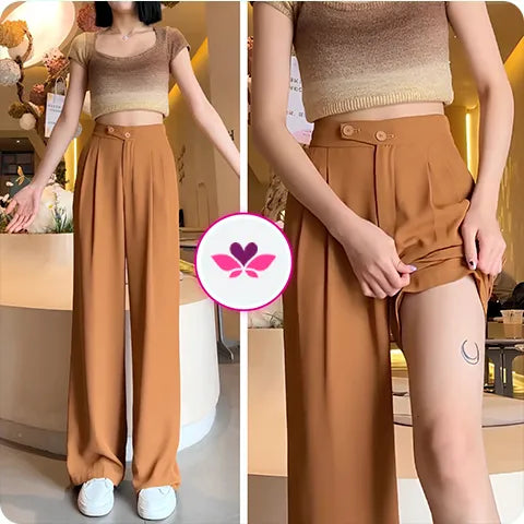 [Llevate 3 Pagá 2] Pantalón Femenino en Seda Hielo Aryendel (¡Encanto que Fascina!)
