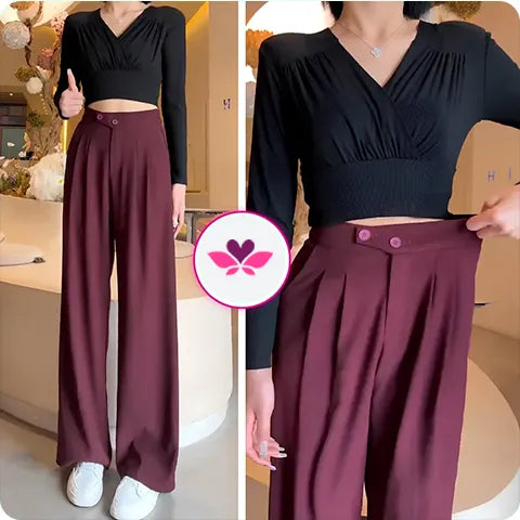 [Llevate 3 Pagá 2] Pantalón Femenino en Seda Hielo Aryendel (¡Encanto que Fascina!)