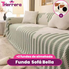 [Pagás 1, Te Llevás 2] Funda para Sofá Bella (¡Ligereza y Encanto que Transforman tu Sofá!) + REGALO: 2 Almohadones