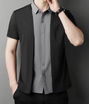 [Pagá 2, Llevate 3] Camisas Polo Blazer de Poliéster Seda Hielo y Algodón + REGALOS: 3 Bermudas, Reloj y Lentes