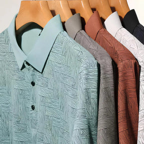 [Pague 2, Lleve 3] Kit de Camisas Polo Vex Texturizada de Seda Hielo + REGALOS: 3 Pantalones Cortos, Reloj y Gafas