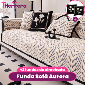 [Pagás 1, Te Llevás 2] Funda para Sofá Aurora (¡Ligereza y Encanto que Transforman tu Sofá!) + REGALO: 2 Almohadones